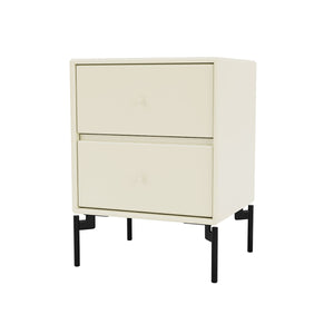 Drift Bedside Table | Vanilla Lacquer