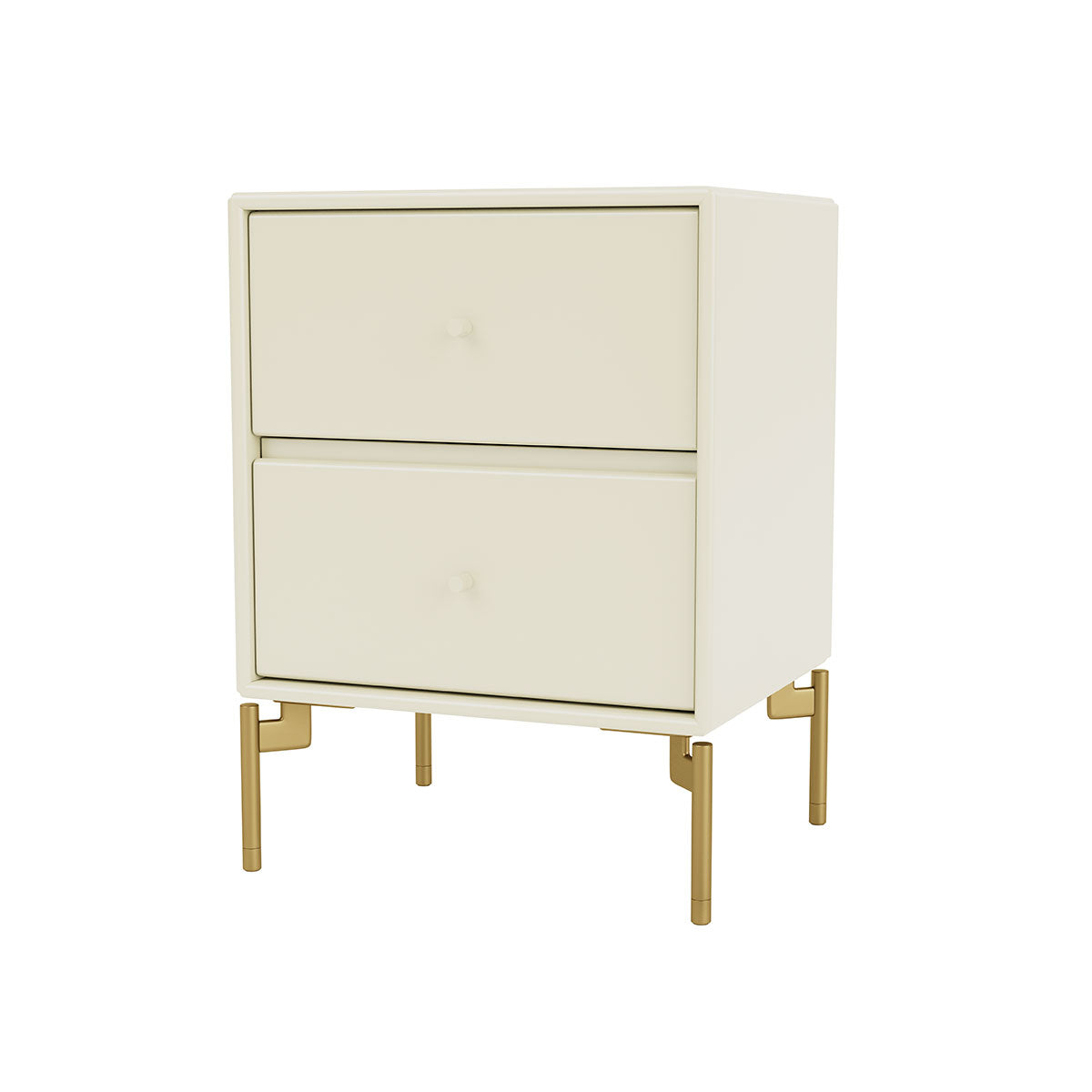 Drift Bedside Table | Vanilla Lacquer