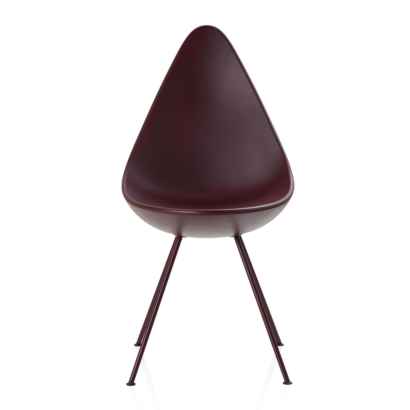Drop Chair - Plastic | Black Plastic Seat