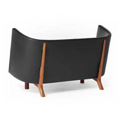 DS Sofa | Black Elegance Leather Upholstery