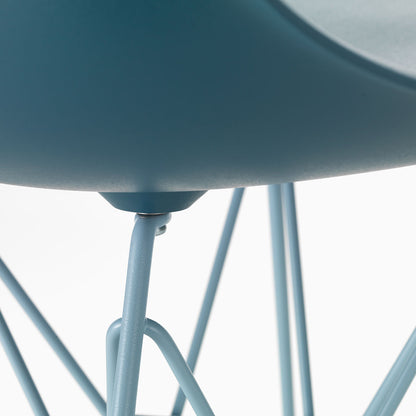 DSR Colours Chair | Polypropylene Seat Shell in Sea Blue
