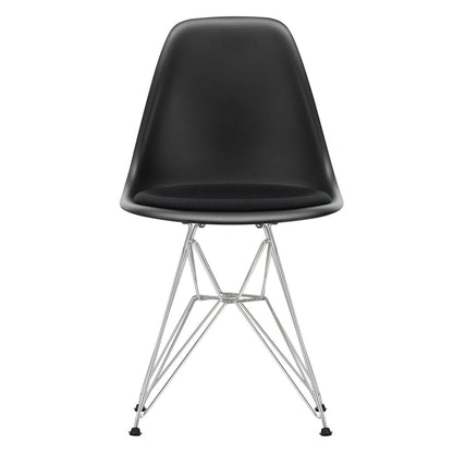 DSR Eames Chair with Seat Pad | Black Hopsak Seat Pad