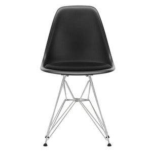 DSR Eames Chair with Seat Pad | Black Hopsak Seat Pad