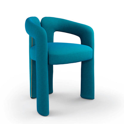 Dudet Chair | Lincoln 13L587 Night Blue