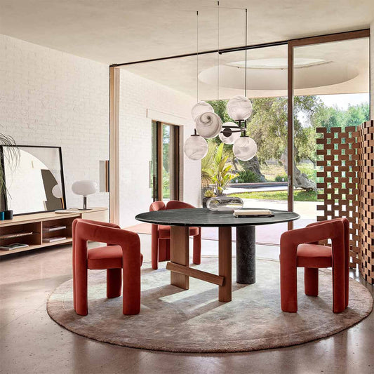 Dudet Chair | Lincoln 13L579 Tomato