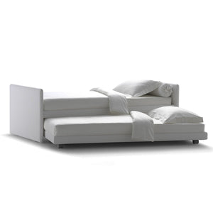 Duetto Bed Complete | Everest 791 Off White Fabric