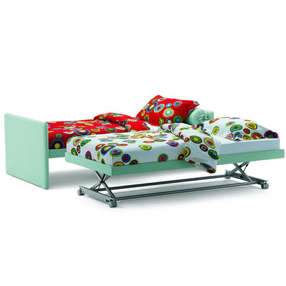 Duetto Bed Complete | Teal 565 Seattle Fabric