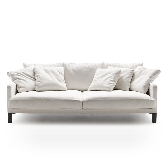 Dumas 2 Seat Sofa | White 01 Tosca Upholstery