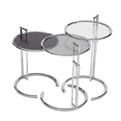 Eileen Gray E1027 Side Table | Chromed Frame