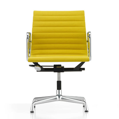 Aluminium Group EA 131 Chair | Track 11 Pastel Green Canola Upholstery
