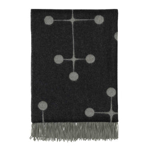 Eames Wool Blanket | Black and Grey