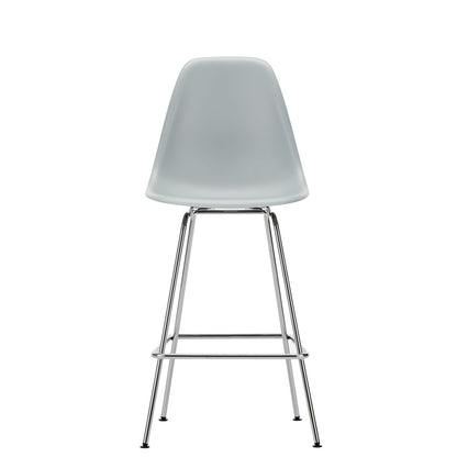Eames Plastic Stool Medium | Polypropylene Seat Shell in Light Grey