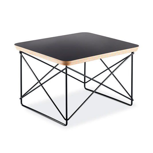 Eames LTR Occasional Table | Black Laminated Plywood Top