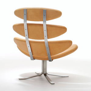 Corona Chair | Leather Primo 75 Cognac