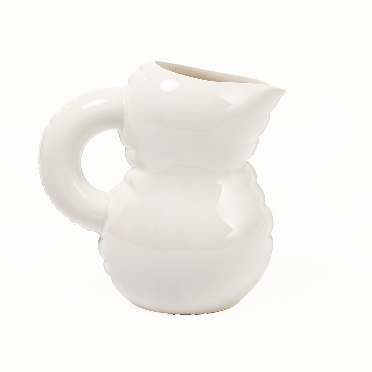 Emily Jug | Bone Glossy