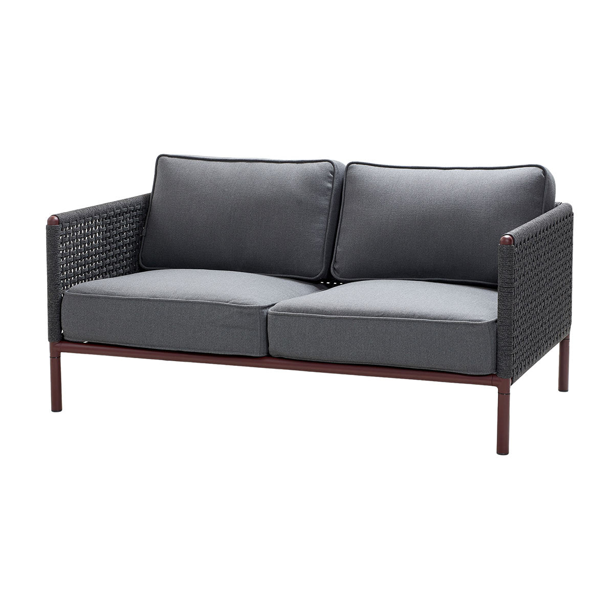 Encore 2 Seat Sofa 160cm | Grey Air Touch Cushions