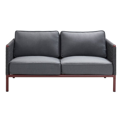 Encore 2 Seat Sofa 160cm | Grey Air Touch Cushions