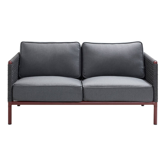Encore 2 Seat Sofa 160cm | Grey Air Touch Cushions