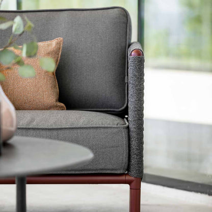 Encore 2 Seat Sofa 160cm | Grey Air Touch Cushions
