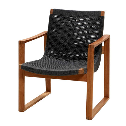 Endless Lounge Chair | Dark Grey Soft Rope