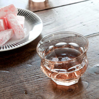 Tipsy Glasses Set of 2 Large | Amber Large Size
