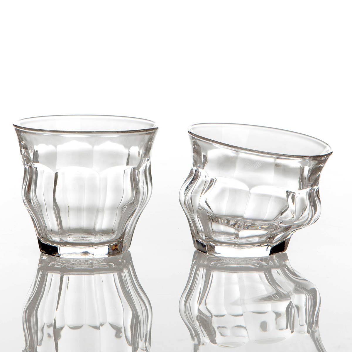 Tipsy Glasses Set of 2 Large | Glass Large Size
