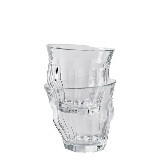 Tipsy Glasses Set of 2 Large | Amber Large Size