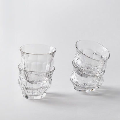 Tipsy Glasses Set of 4 Medium | Glass Medium Size