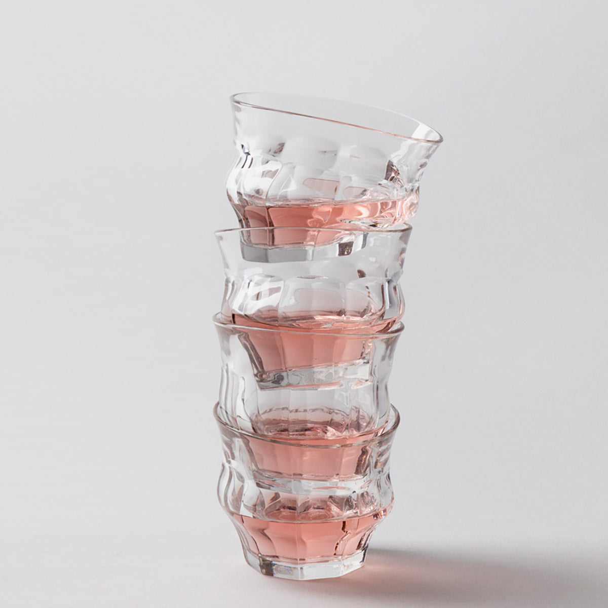 Tipsy Glasses Set of 4 Medium | Glass Medium Size