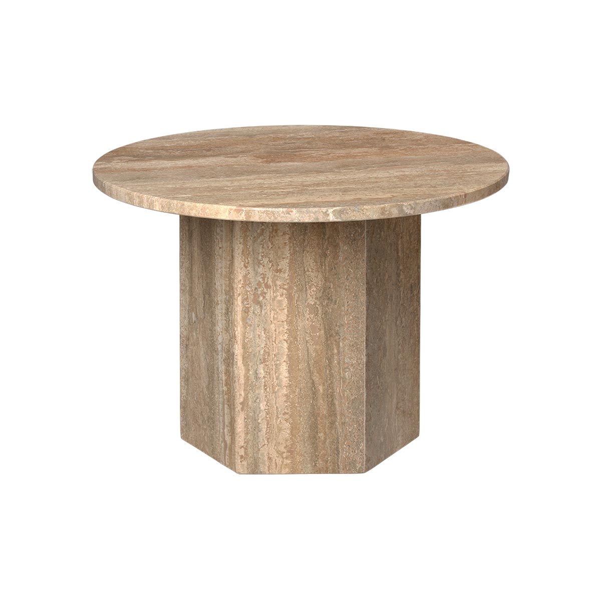 Epic Coffee Table | Warm Taupe Travertine