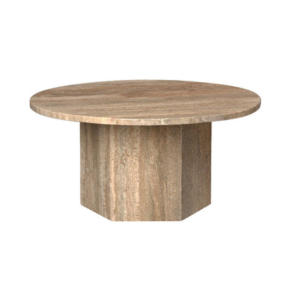 Epic Coffee Table | Warm Taupe Travertine