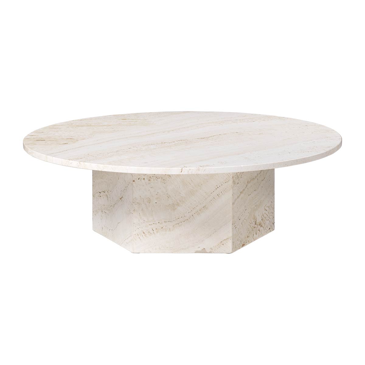 Epic Coffee Table | White Travertine