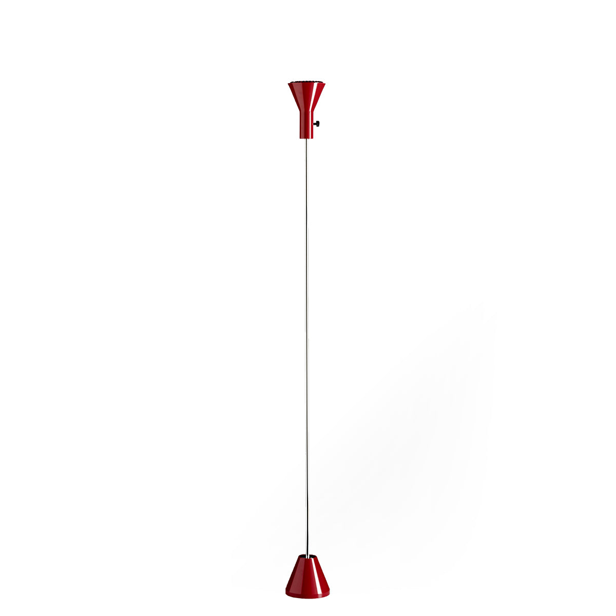 ES 57 Uplighter | Red Lacquered Base and Reflector