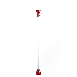 ES 57 Uplighter | Red Lacquered Base and Reflector