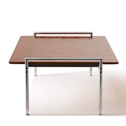 Esosoft High Coffee Table 126x90 | Amber Fluted Glass Top
