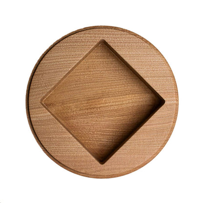 Stack Tray | Chestnut with Square Recess