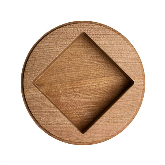 Stack Tray | Chestnut with Square Recess
