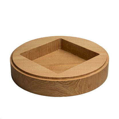 Stack Tray | Chestnut with Square Recess