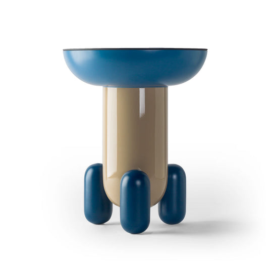 Explorer 1 Side Table | Blue Legs and Blue Top