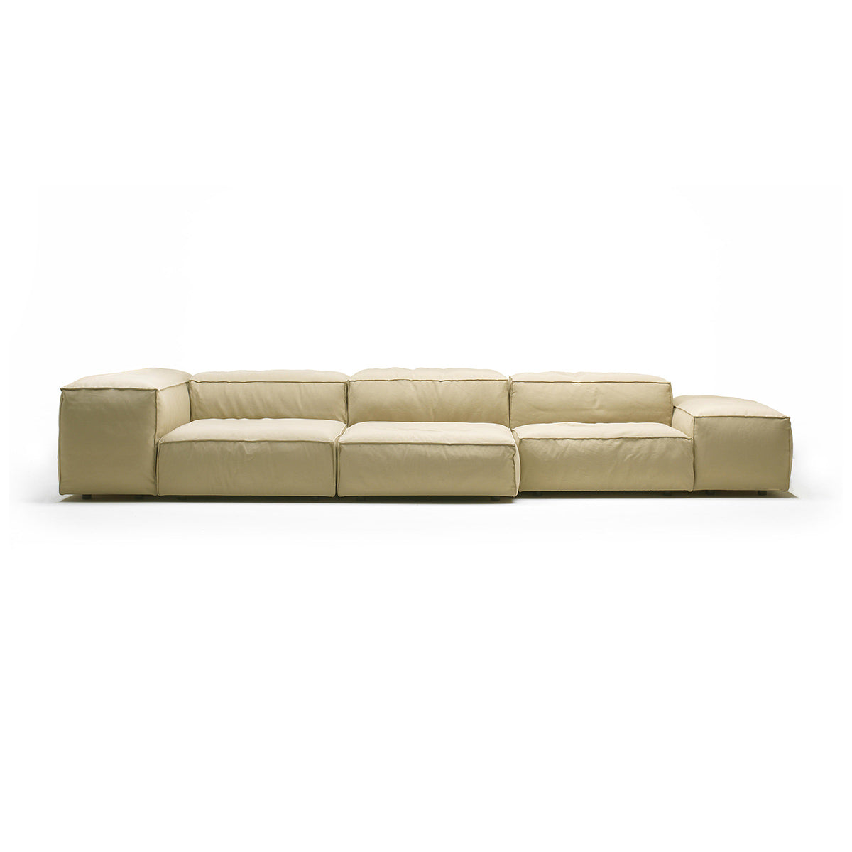 Extrasoft Sofa Large Configuration | Tosca 10 Ecru Fabric