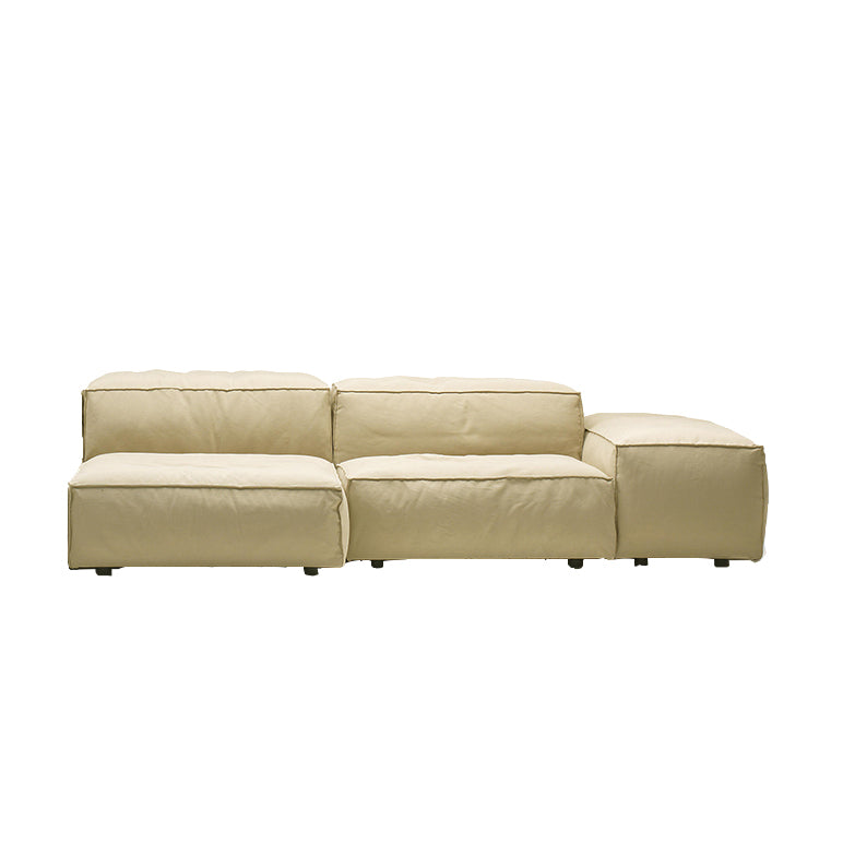 Extrasoft Sofa Small Configuration | Tosca 10 Ecru Fabric