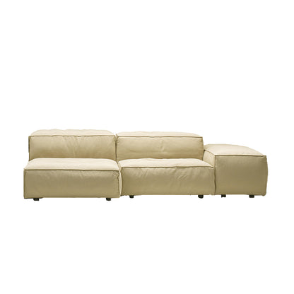 Extrasoft Sofa Small Configuration | Tosca 10 Ecru Fabric