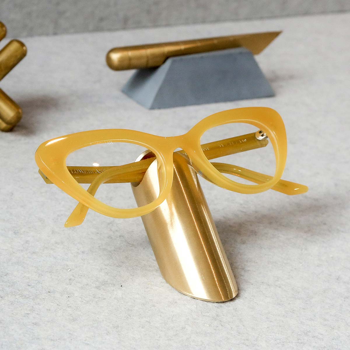 Eyewear Stand | Cast Brass