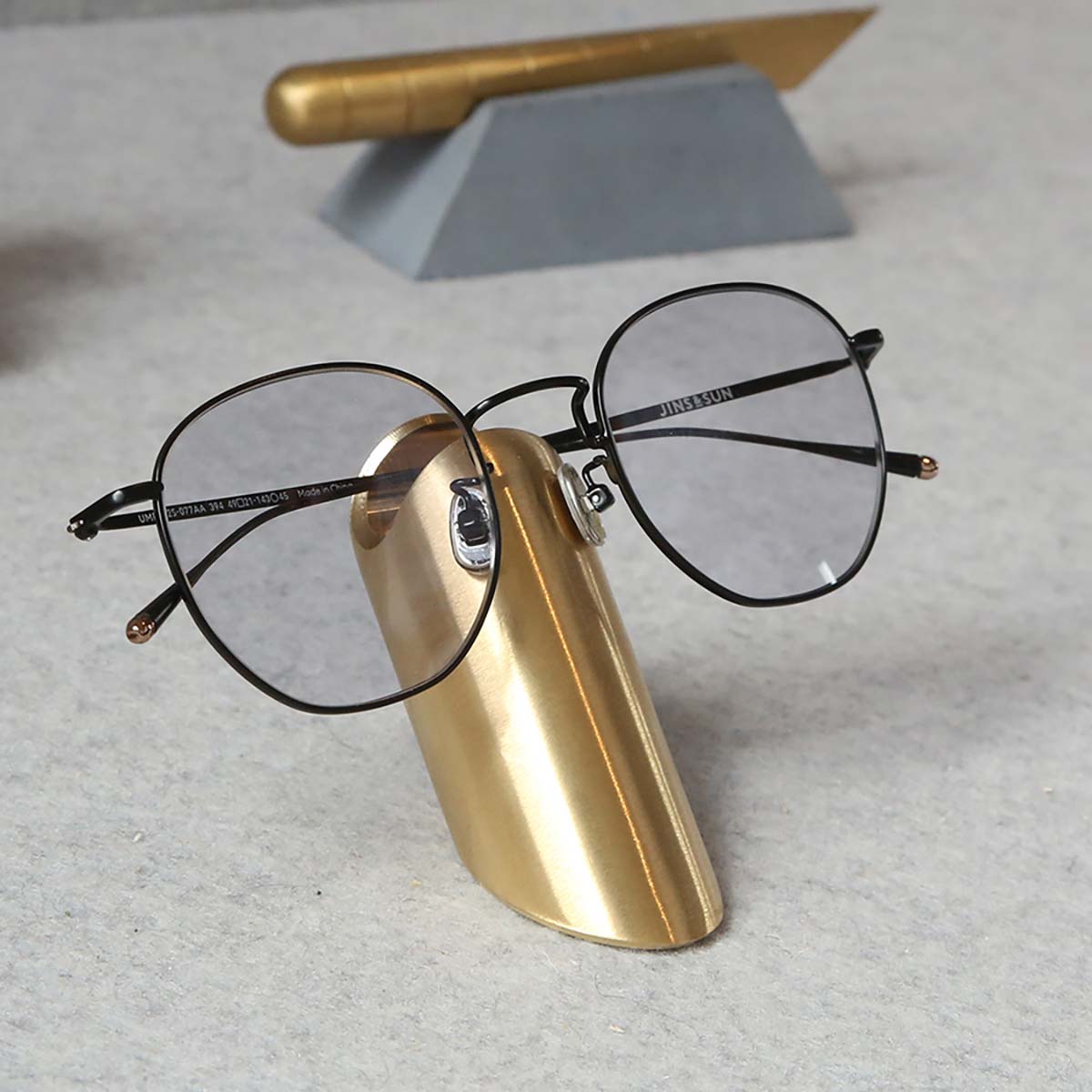 Eyewear Stand | Cast Brass