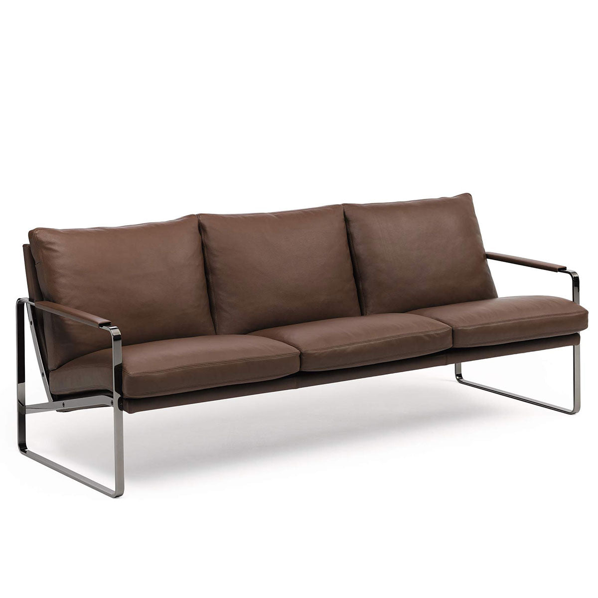Fabricius 3 Seat Sofa | Mocca Elen 1403 Leather