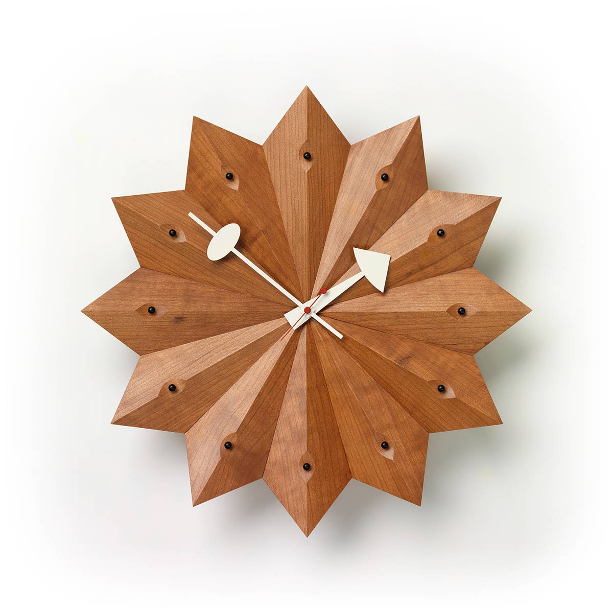 Fan Wall Clock | American Cherry