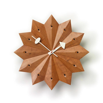 Fan Wall Clock | American Cherry