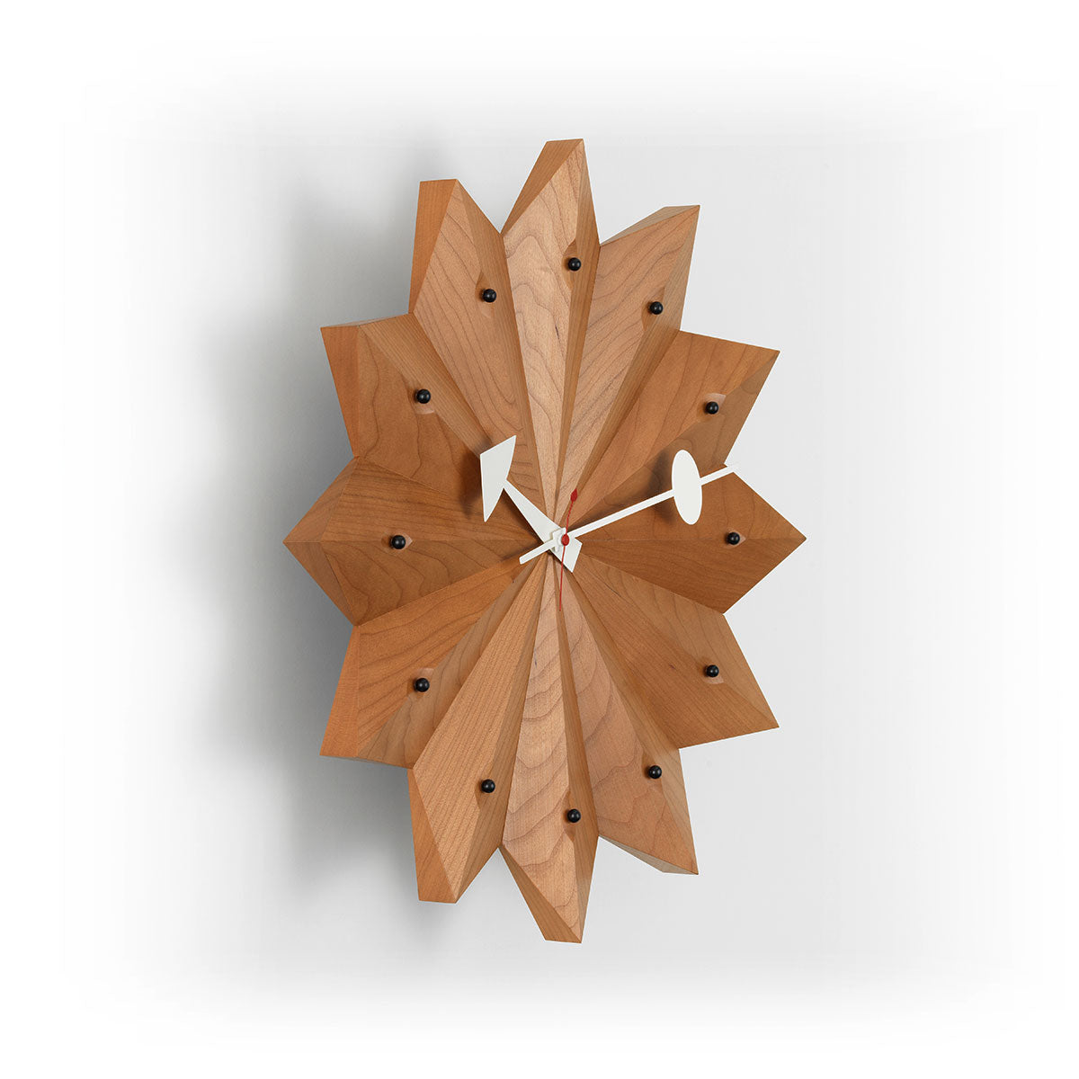Fan Wall Clock | American Cherry