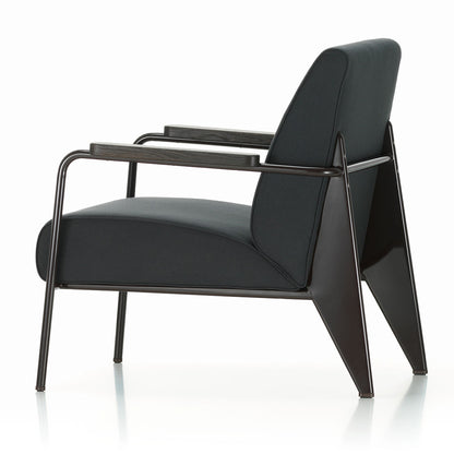 Fauteuil de Salon | Twill Blue Grey 03 with Deep Black Frame