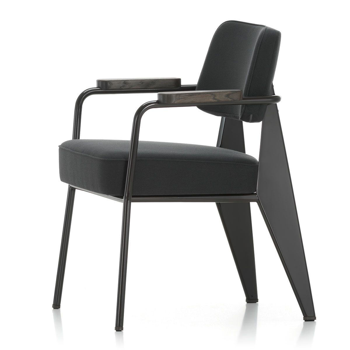 Fauteuil Direction | Twill Dark Grey 06 with Deep Black Frame